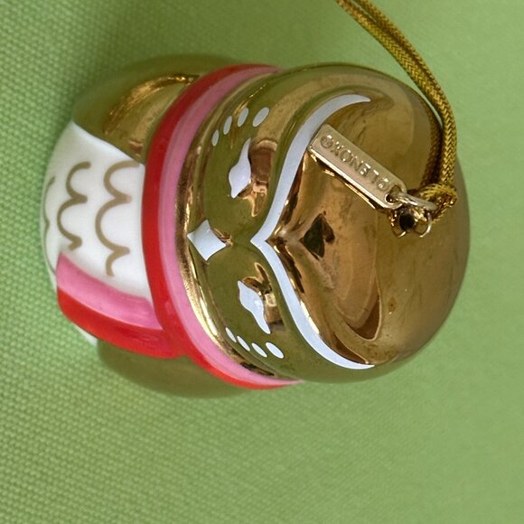 KATE SPADE BE JOLLY OWL ORNAMENT:NIB OWL - Picture 9 of 13
